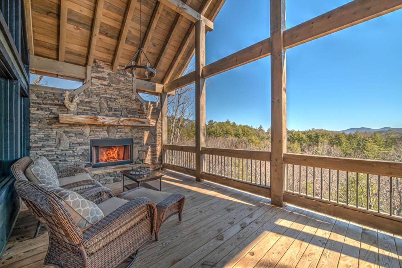 Bear Claw Cabin Blue Ridge Eksteriør bilde