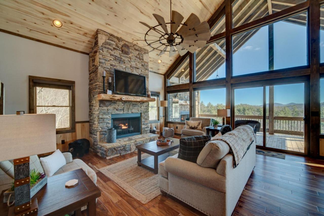 Bear Claw Cabin Blue Ridge Eksteriør bilde
